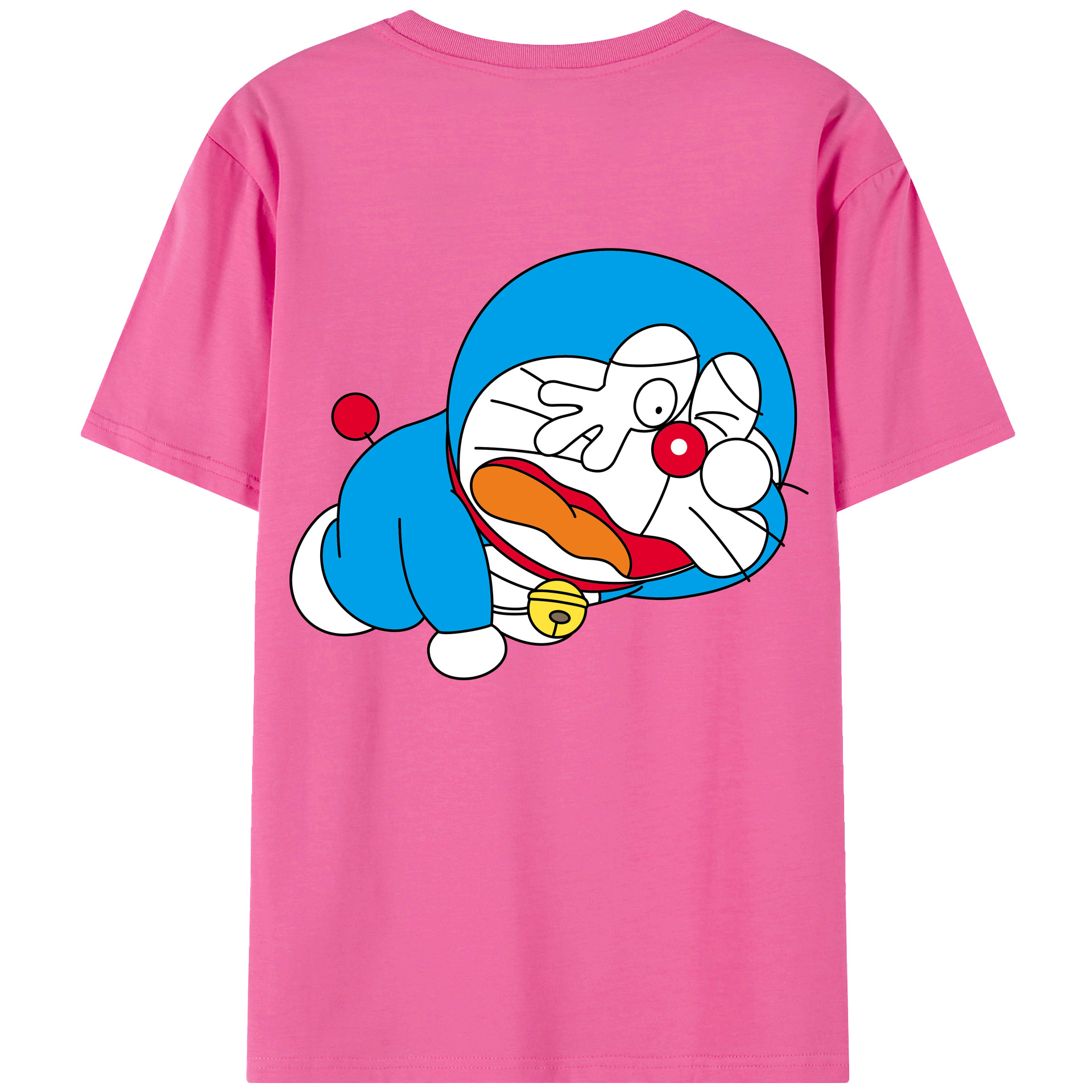 （画像用） ドラえもん Doraemon レディース半袖Tシャツ(バックプリント)